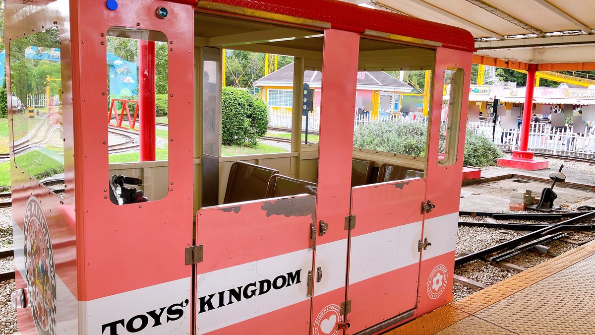 自分で操縦できるドリームトレインの車両